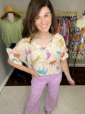 Colorful Safari Top