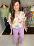 Colorful Safari Top