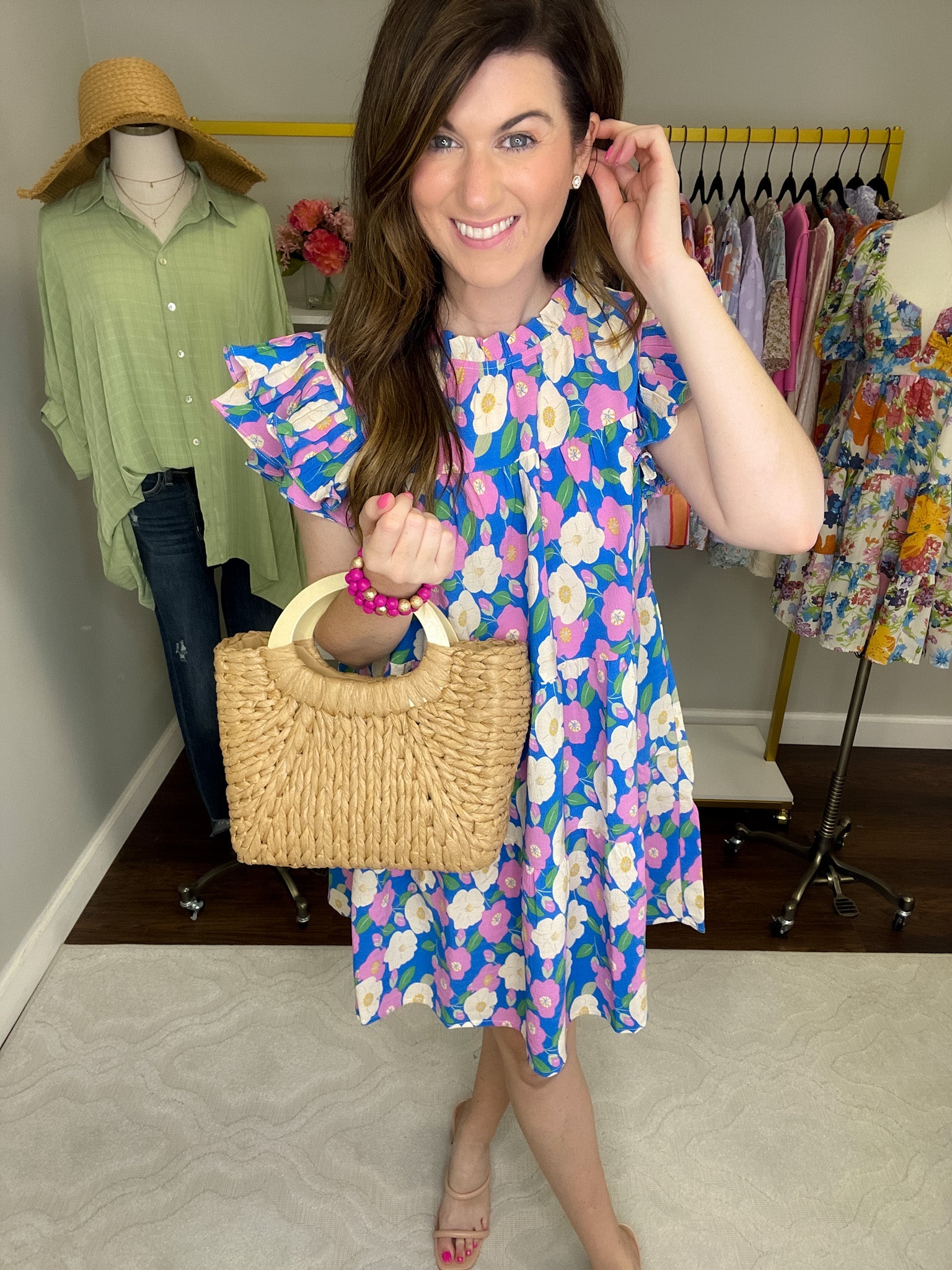 Shore Thing Straw Bag *Final Sale*