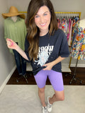 Cool Down Bike Shorts in Lavender