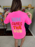 Here Comes the Sun Oversized Tee