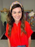 Vintage Floral Headband