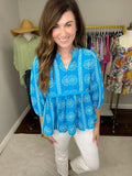 Take Me to Turks Top in Ocean Blue