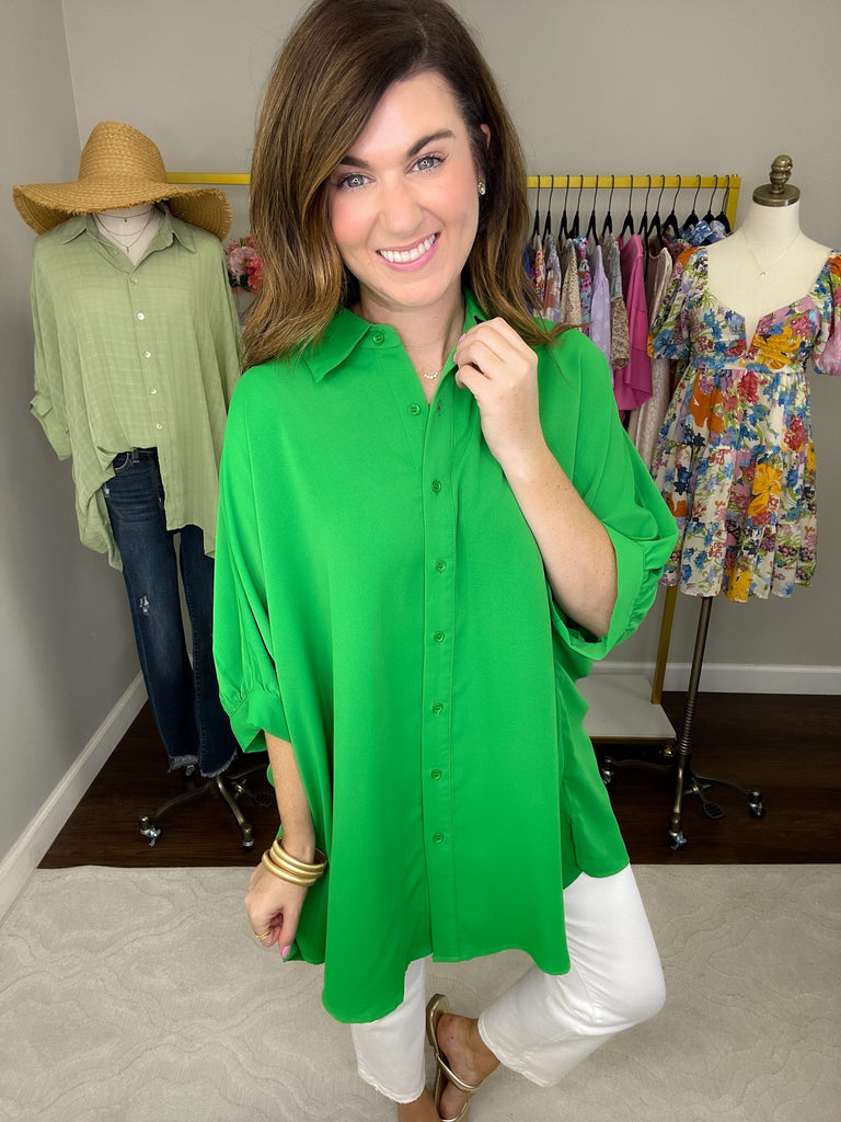 Everyday Beautiful Top in Green