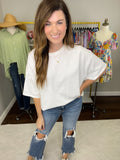 Forever True Tees in White and Coral