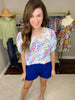 Ideal Moment Shorts in Cobalt