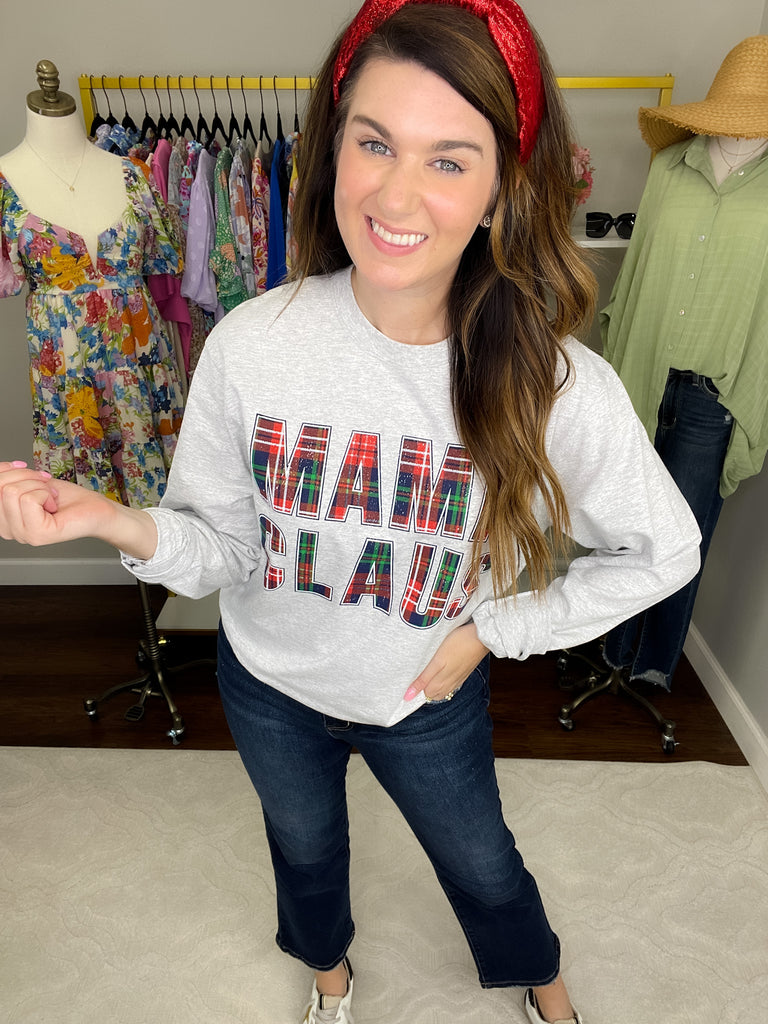 Mama Claus Long Sleeve Tee