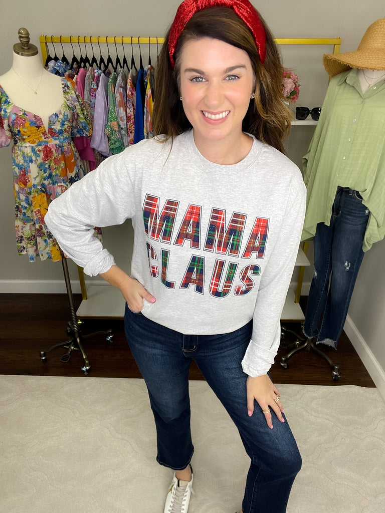 Mama Claus Long Sleeve Tee