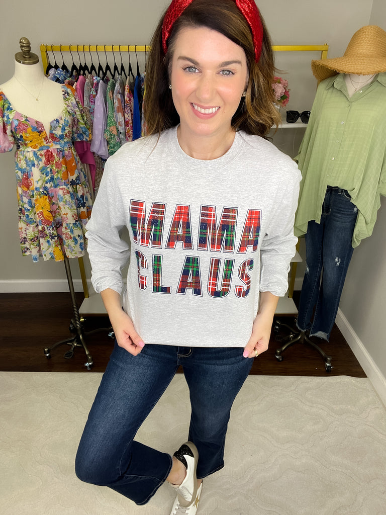 Mama Claus Long Sleeve Tee