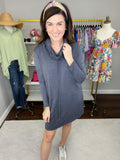 Perfect Balance Dress in Navy