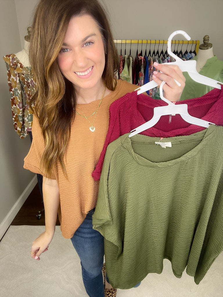 Ember Top in Multiple Colors