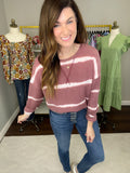 *BELLES & DOORBUSTER* Arden Top in Burgundy