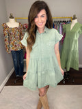 Gone Country Dress in Seafoam