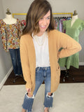 Time to Smile Cardigan in Camel