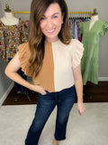 Great Divide Top in Oatmeal/Camel