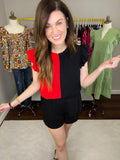 Victory Bells Color Block Top