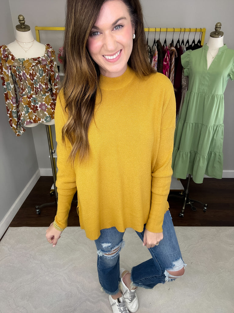 Anson Sweater in Gold
