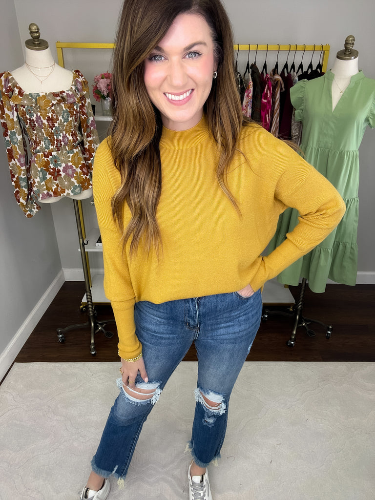 Anson Sweater in Gold