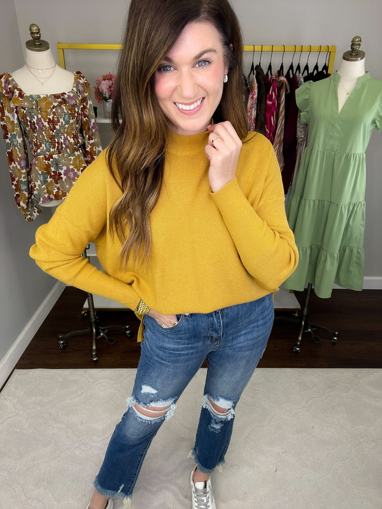 Anson Sweater in Gold