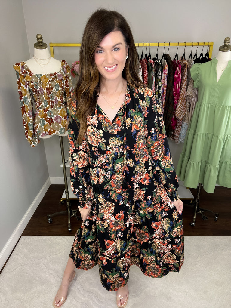 Counting Compliments Dress in Black