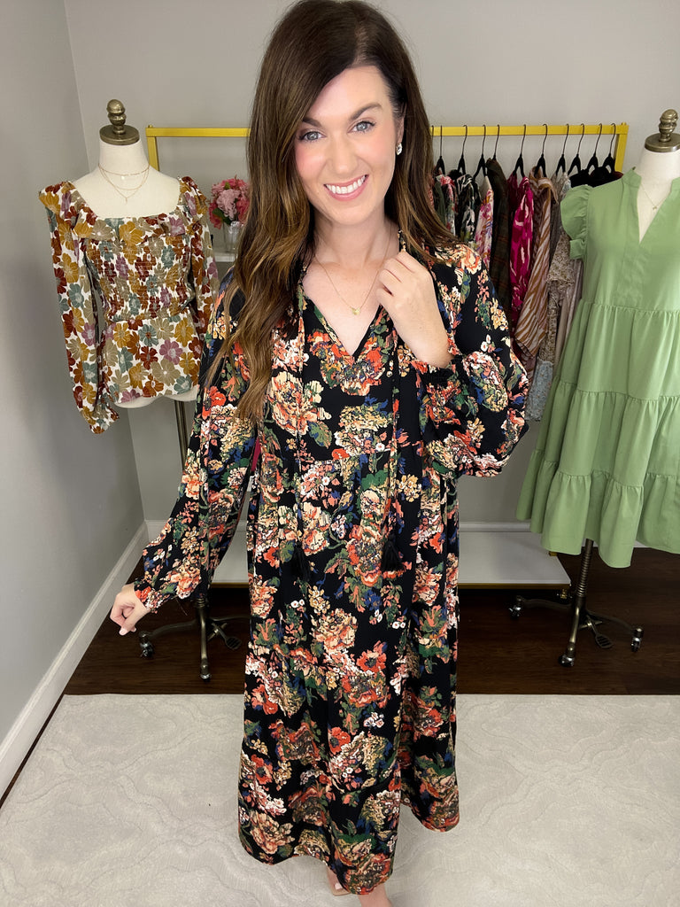 Counting Compliments Dress in Black