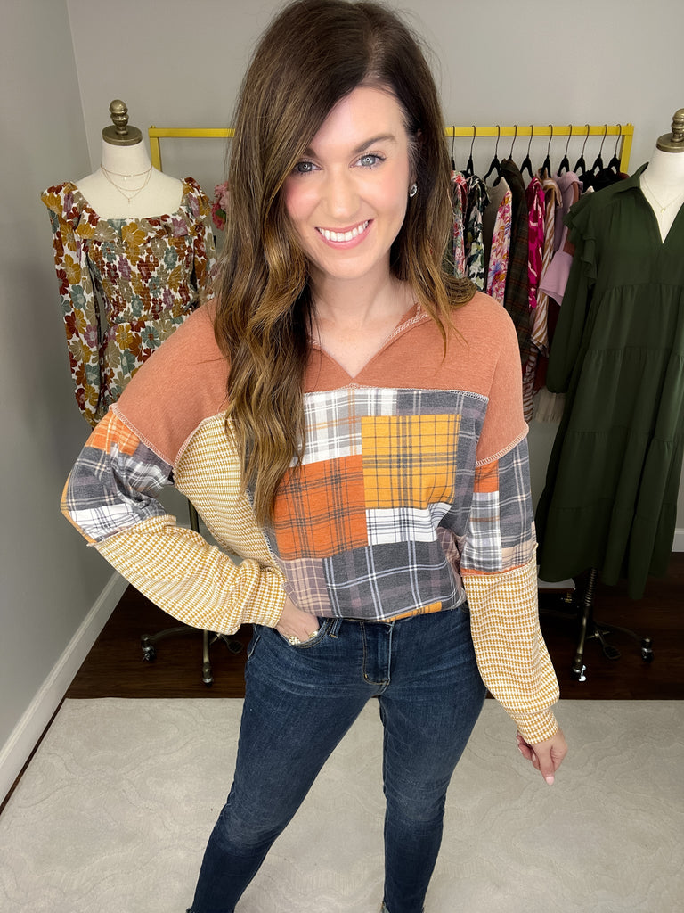 Sookie Color Block Top