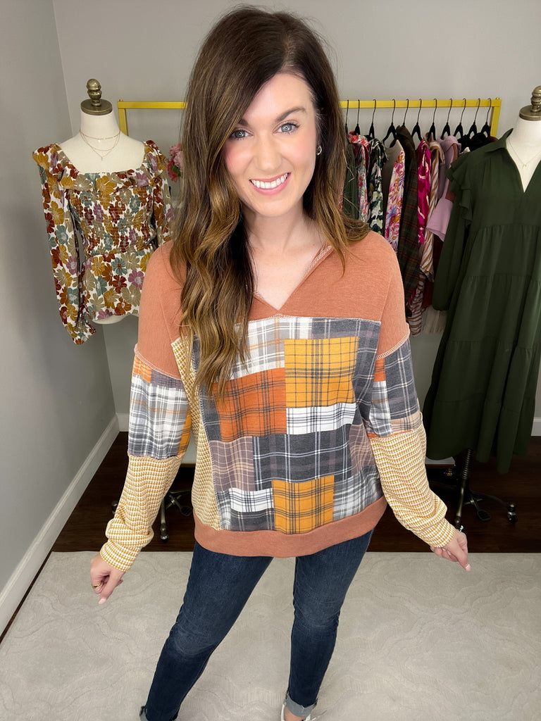 Sookie Color Block Top