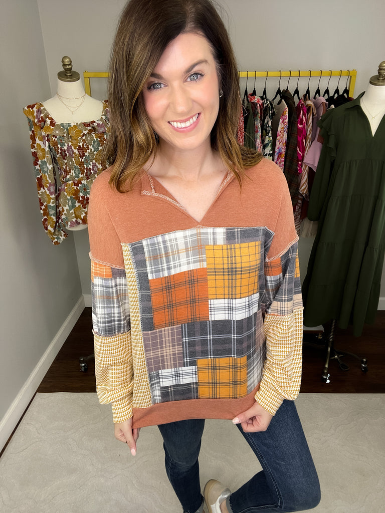 Sookie Color Block Top