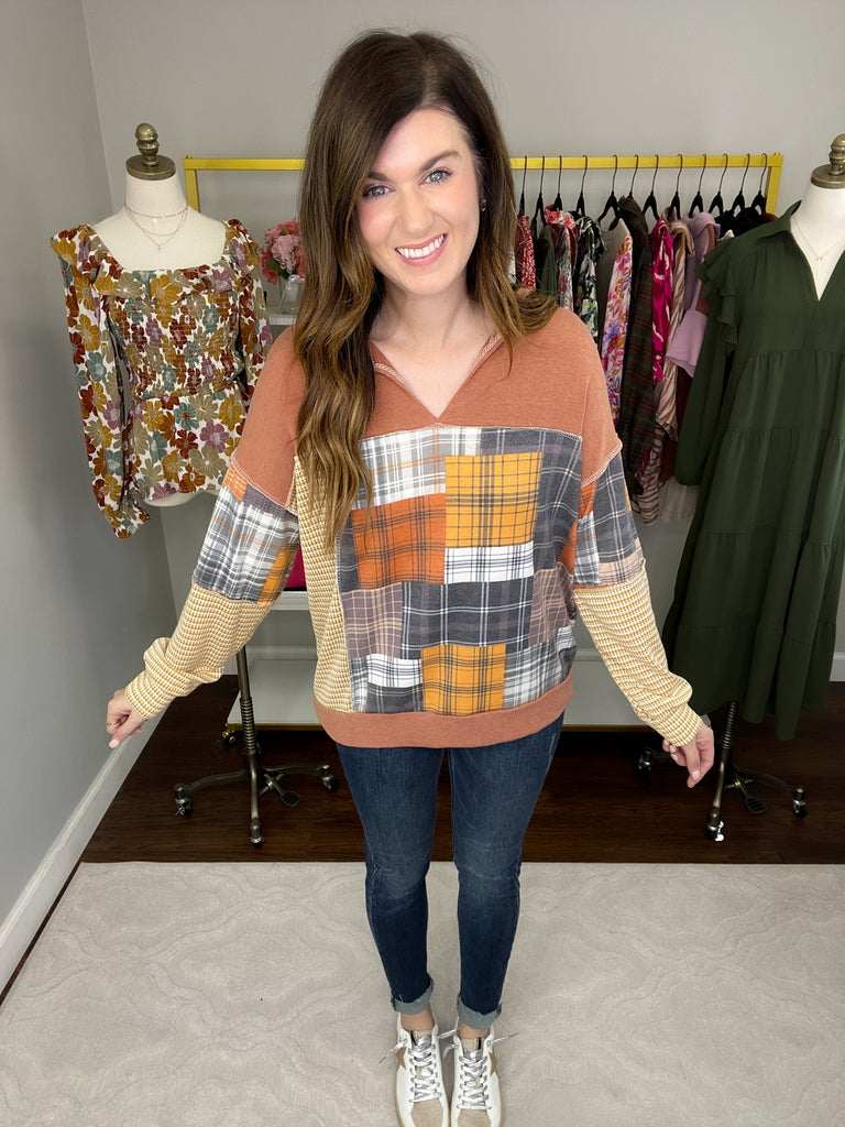 Sookie Color Block Top