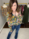 Nod to Fall Floral Top