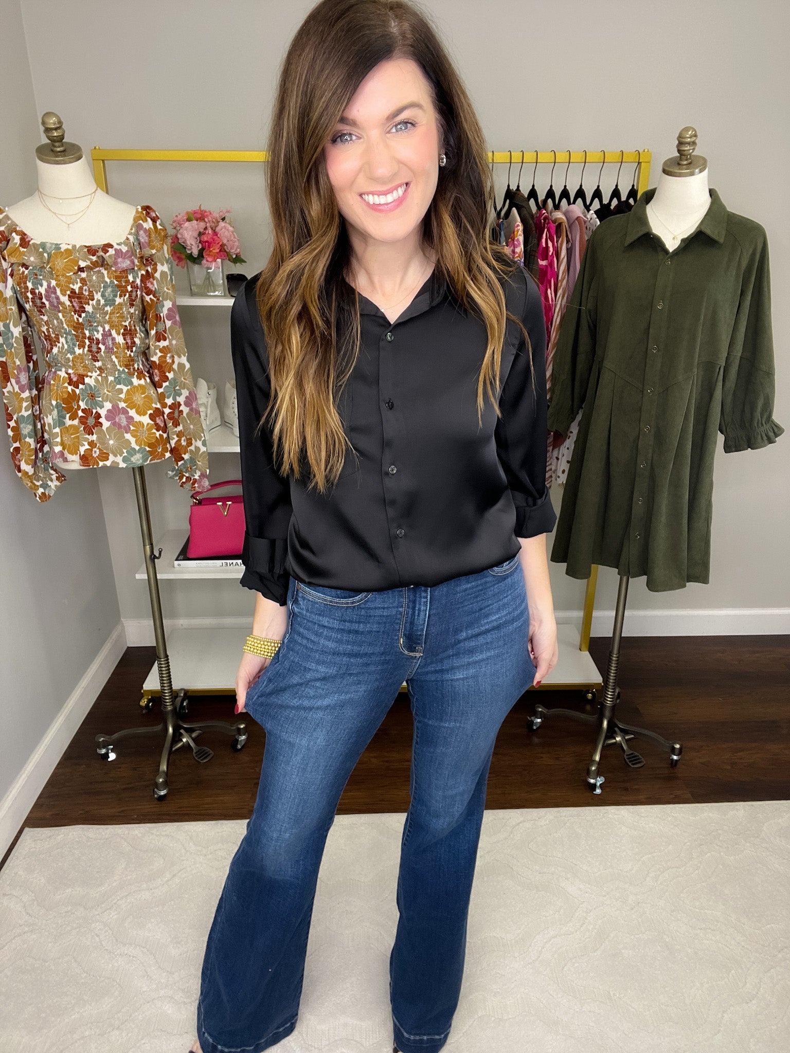 Judy Blue Sydney High Rise Trouser Flare Jeans