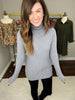 Show Up Chic Sweater in Heather Gray