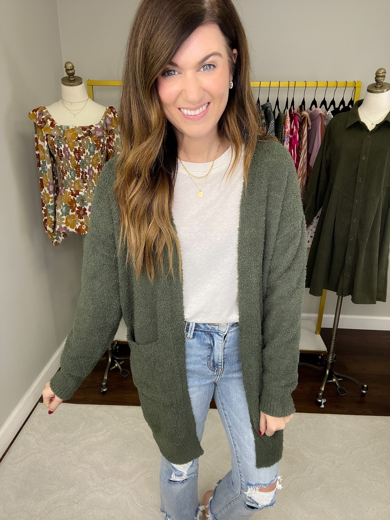 Lovervet Frankie Distressed Cropped Flare Jeans