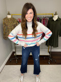 Bishop Dark Wash Kick Flare Jeans