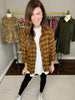 Truly Talented Plaid Button Down in Camel