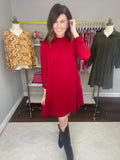 *BELLES & DOORBUSTER*  Orla Dress in Burgundy