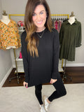 *BELLES & DOORBUSTER* Snuggle Up Set in Black