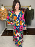 Win the Crowd Floral Maxi Dress
