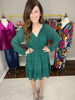Dear and Darling Tiered Dress in Hunter