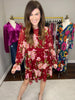 Exclusive Invitation Floral Dress