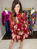 Exclusive Invitation Floral Dress