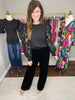 SALE! Holiday Magic Velvet Trousers in Black *Final Sale*