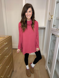 Tessa Platform Slippers in Camel