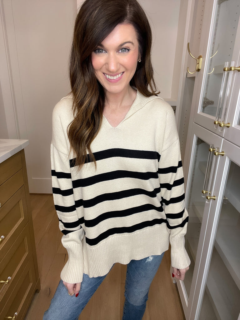 Bingham Striped Sweater