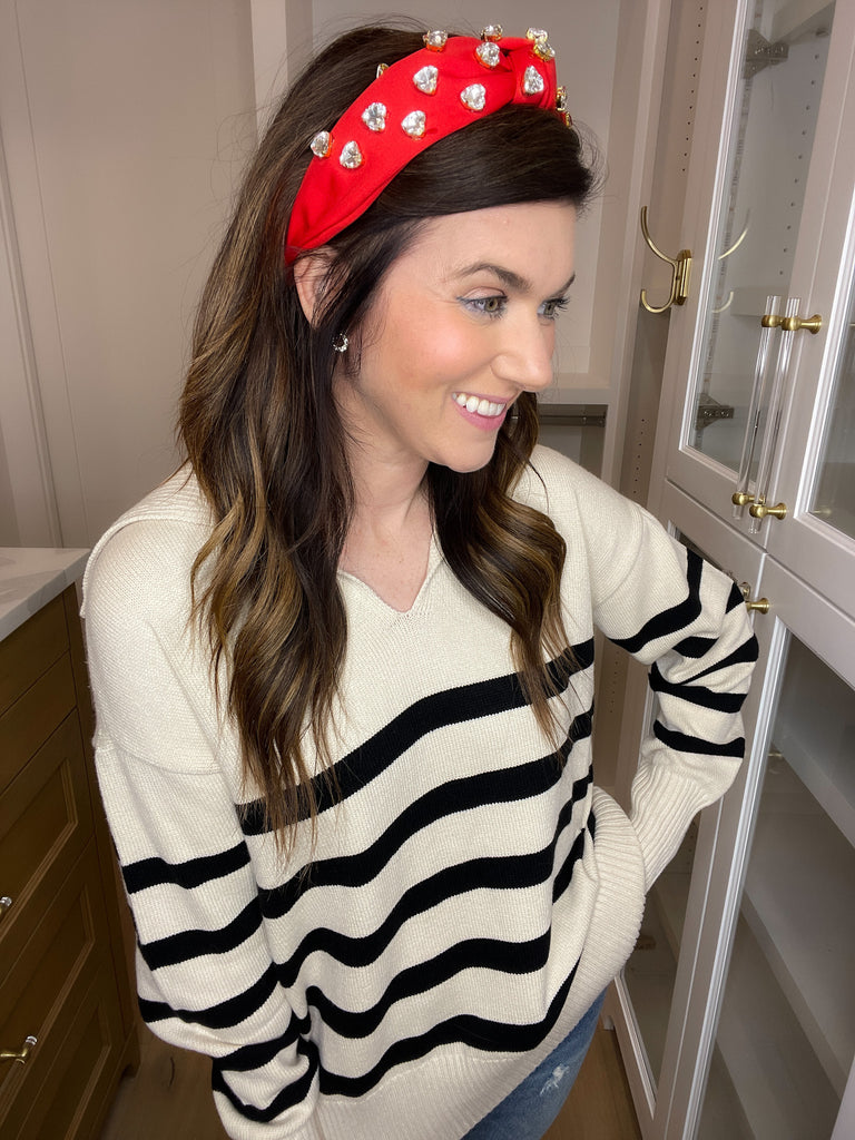 Forever Love Headband in Red *FINAL SALE*