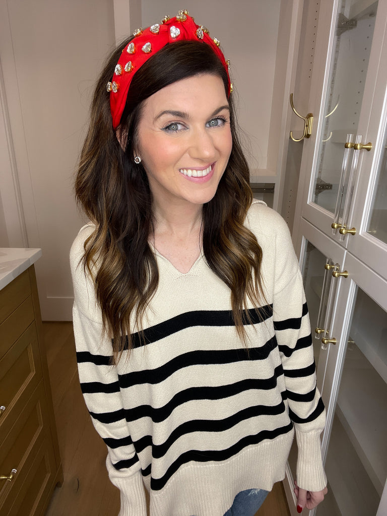 Forever Love Headband in Red