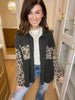 My Own Rules Leopard Sleeve Shacket