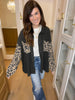 My Own Rules Leopard Sleeve Shacket