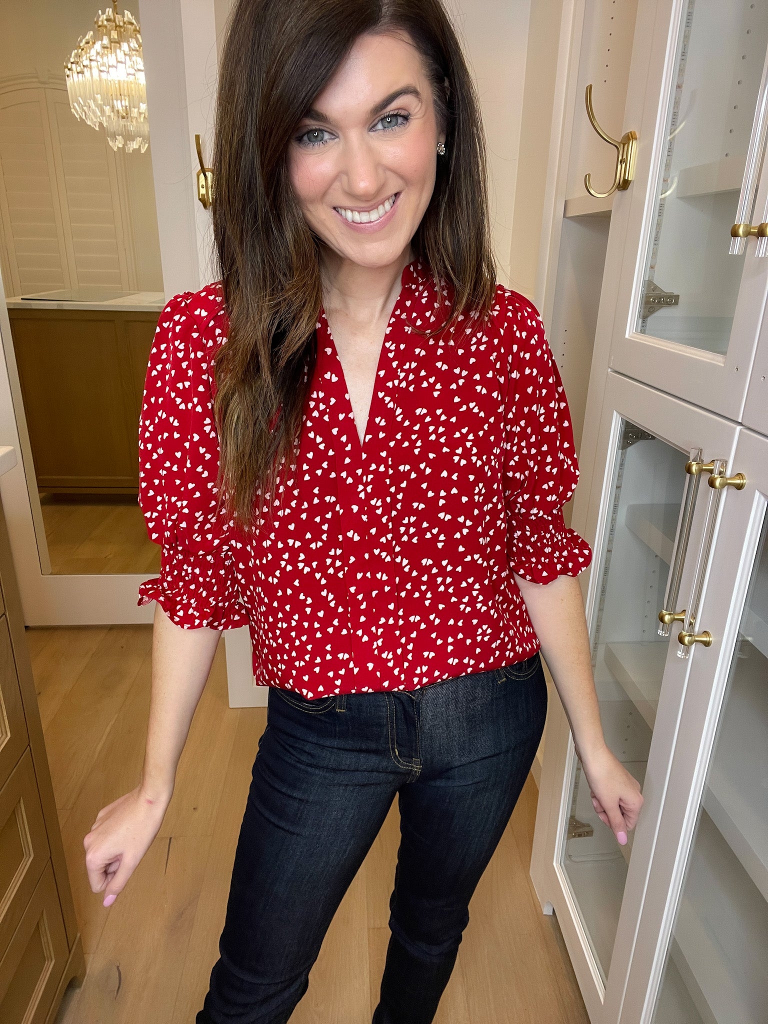 Heart's Desire Puff Sleeve Top
