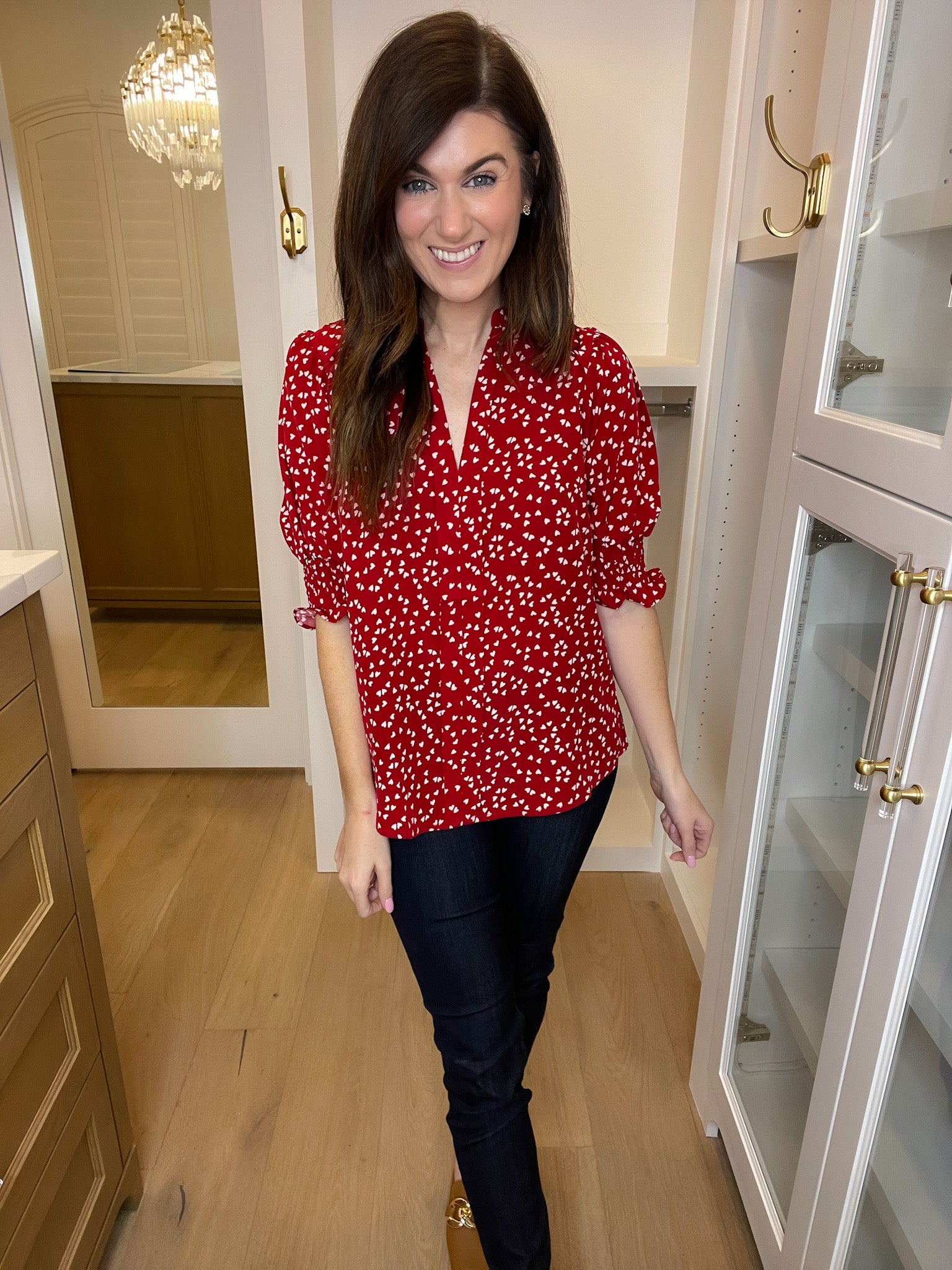 Heart's Desire Puff Sleeve Top